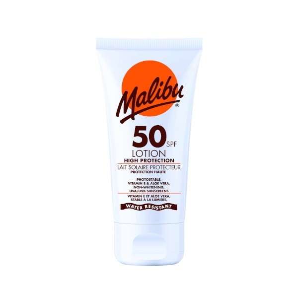 Malibu SPF50 Sun Protection Cream 200ml Tube