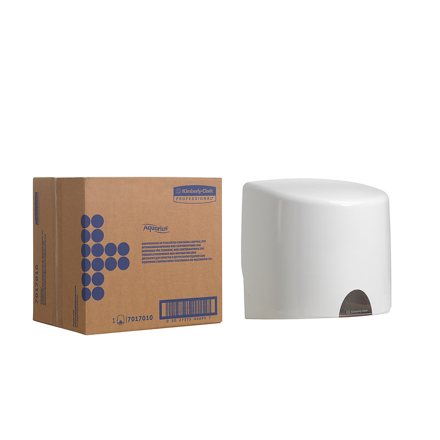 Aquarius  Centrefeed Roll Wiper Dispenser 7017 - White