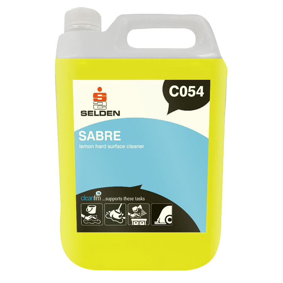 C054 Lemon Sabre Hard / Multi Surface Cleaner 5L