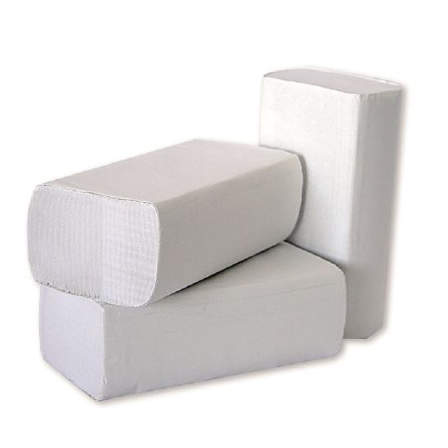 White V-Fold 2ply Hand Towel
