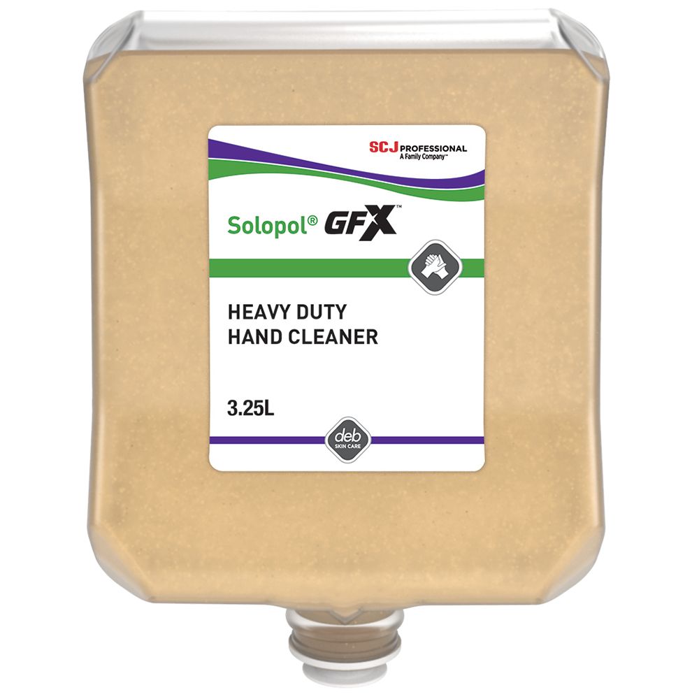 Solopol GFX - Heavy Duty Foam Hand Cleaner - Case of 4 x 3.25L Cartridge - GPF3LEURO