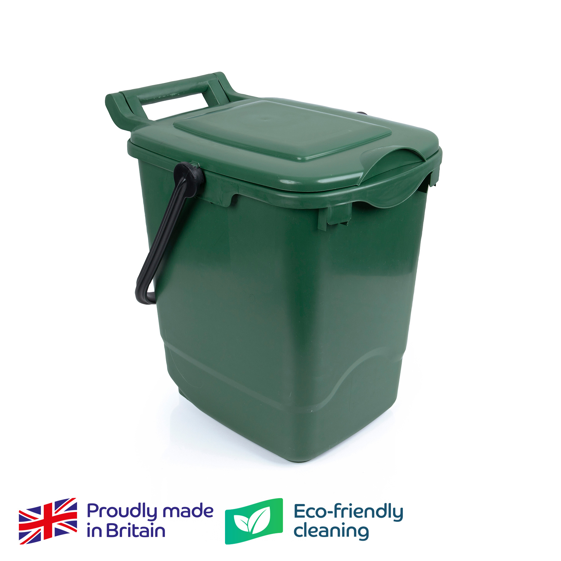 Green Food Waste Caddy - 23L