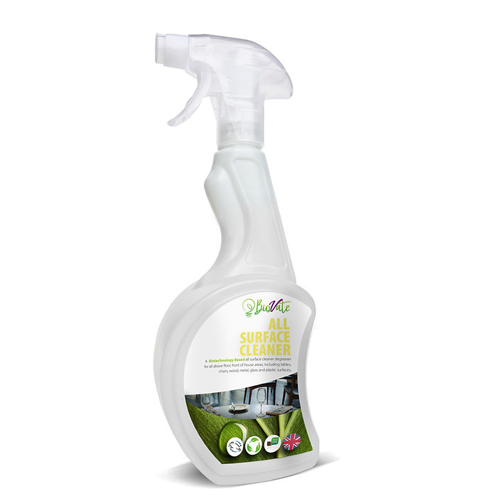 BioVate 42500 All Surface Cleaner 750ml Empty Trigger Spray Bottle - Case of 6