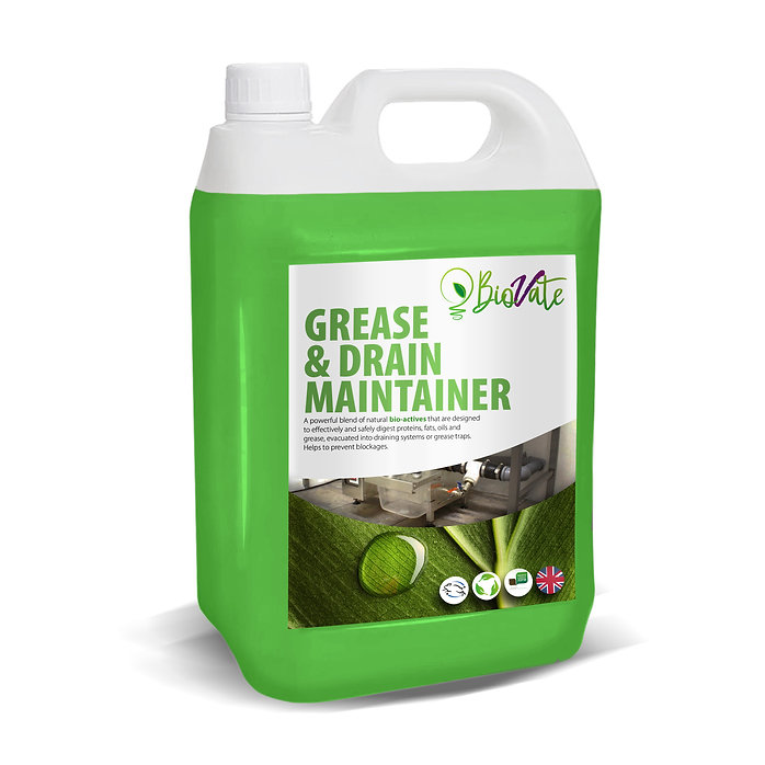 BioVate 43100 Grease & Drain Maintainer 5L - Case of 2