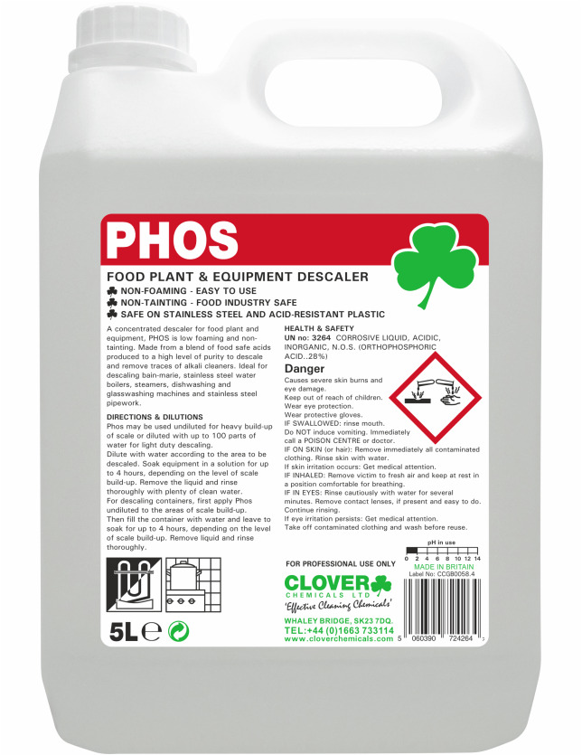 Phos Food Plant Descaler 5L (508)