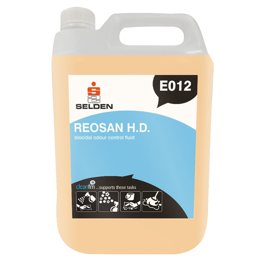 E012 Reosan Biocidal Odour Control Fluid 5L