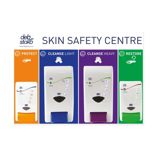 Skin Safety Centre 3-Step (Large: 4 Litre + 4 Litre) Pre-Work/Cleanse Light/Cleanse Heavy/Restore - SSCLG42EN
