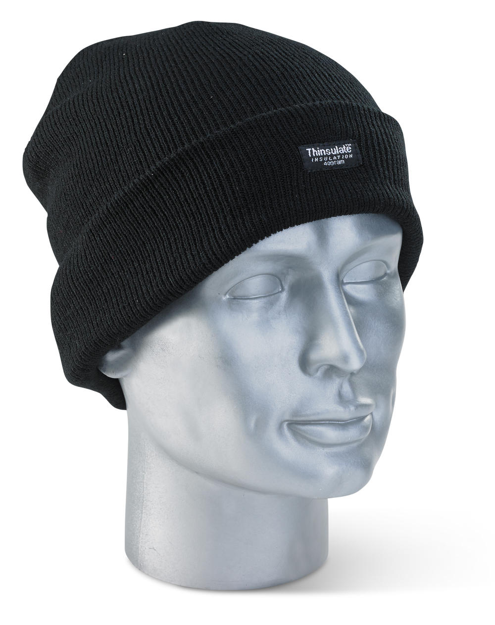 Thinsulate Beanie Hat - Black